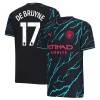 Camisolas Manchester City De Bruyne 17 3º Equipamento 2023-24 Manga Curta
